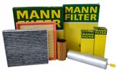 MANN ZESTAW FILTRÓW BMW 3 F30 F31 PRZED LIFTEM 2.0d 320d 163 184 200 KM N47