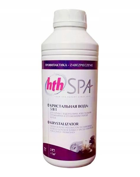 HTH Spa KRYSTALIZATOR na glony do Spa JACUZZI 1L zdjęcie 4