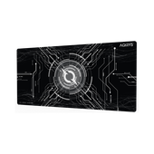 AQIRYS Podkładka GRUIS Extra Large 900x400 black