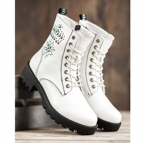 Białe Botki Glany r.40 na Arena.pl