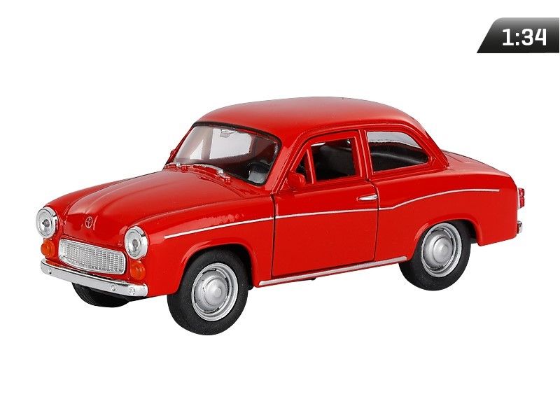Model 1:34, PRL Syrena 105, czerwony(A884S105C) zdjęcie 1