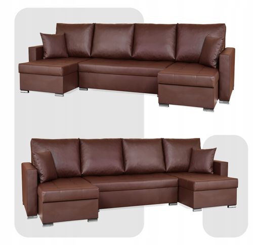 Narożnik Varius BIG rozkładany funkcja spania pojemniki Family meble na Arena.pl