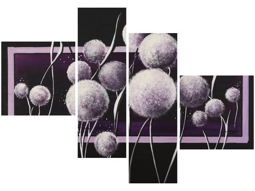 100 70CM OBRAZ 4 ELEM NOCNE DMUCHAWCE DRUK PŁÓTNO RAMA na Arena.pl