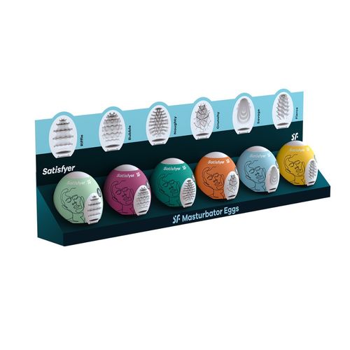 Satisfyer Masturbator Egg 6Er Set Assorted na Arena.pl