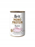 Brit Mono Protein Rabbit mokra karma 24x400g