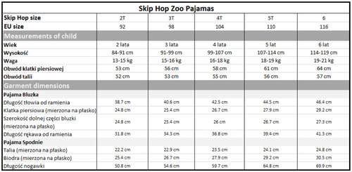 SKIP HOP Pidżama Zoo Małpa 5T na Arena.pl