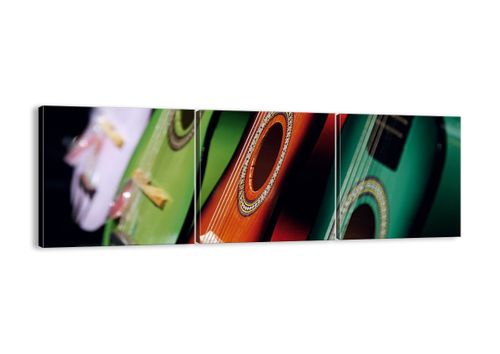 Obraz Na Płótnie - Gitara Muzyka Gra - 150X50 Cm - Ca150X50-2113 na Arena.pl