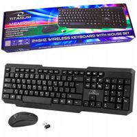 ZESTAW MYSZ-KA I KLAWIATURA CICHA BEZPRZEWODOWA