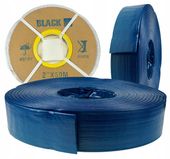 WĄŻ STRAŻACKI GUMOWY 50m MOCNY DO POMP 2" SZAMBO CZYSTA BRUDNA WODA