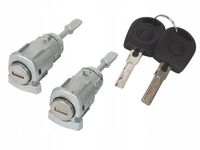 ZAMEK WKŁADKI ZAMKA L+P KPL do Skoda Fabia I 98-08