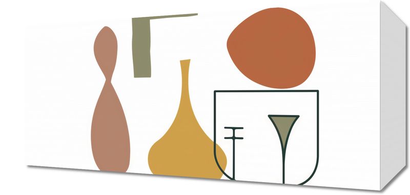 Obraz 40x20cm Naczynia zdjęcie 1