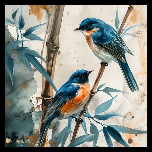 Plakat 30x30cm Trzy Ptaki na Arena.pl