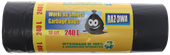 Worki na śmieci 240L czarne 10 sztuk