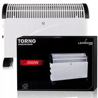 GRZEJNIK ELEKTRYCZNY ENERGOOSZCZĘDNY KONWEKTOROWY 2000W TERMOSTAT