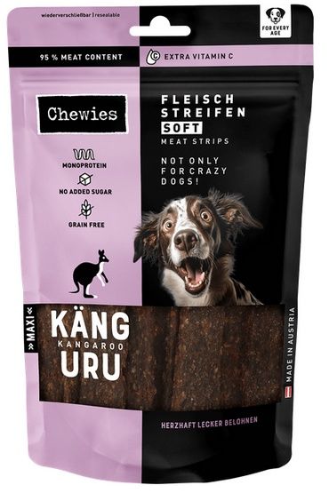 Chewies Meat Strips Soft Maxi Kangur 150g zdjęcie 1
