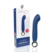 the screaming o primo g-spot niebieski - silikonowy model z 10 trybami