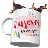 Kubek Dla Korepetytora Fajowy Korepetytor Prezent Z Nadrukiem Ze Zdjęciem