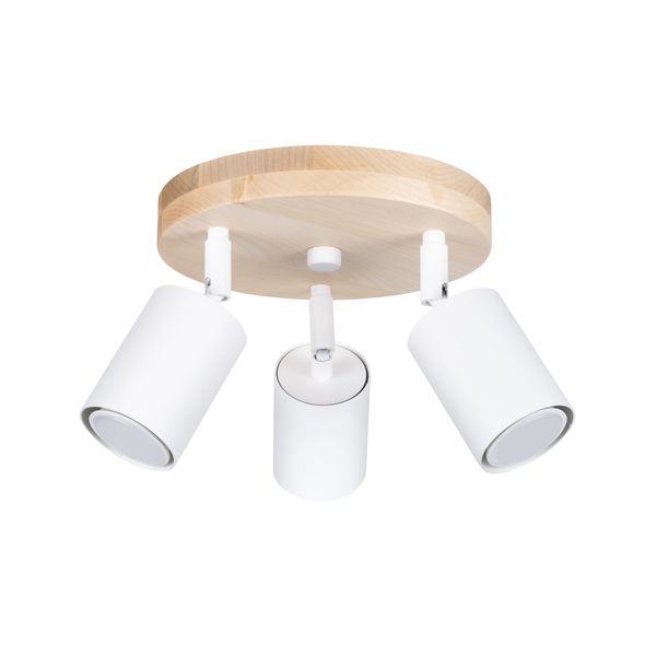 Plafon VERDO 3P biały zdjęcie 1