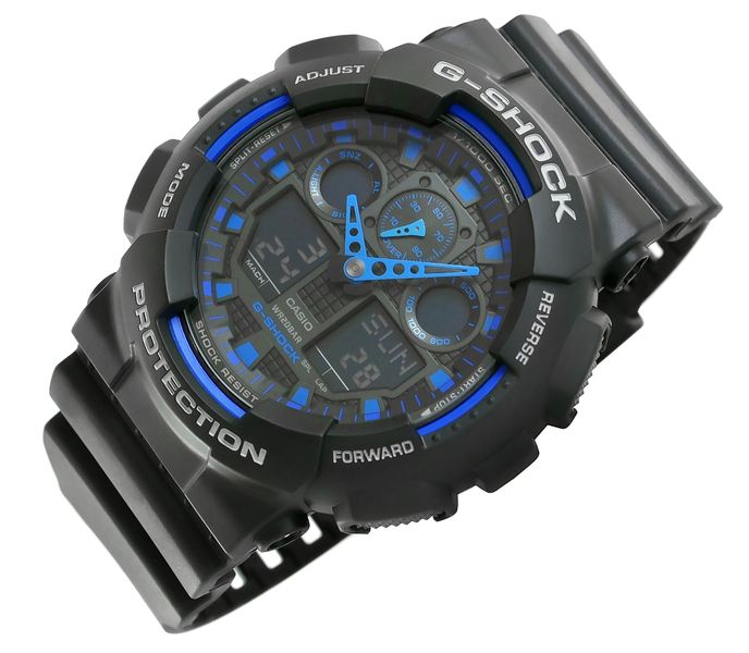 zegarek męski casio g-shock ga-100-1a2er + box zdjęcie 4