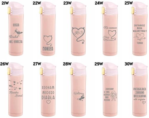 Kubek Termiczny z grawerem 420ml Twój Tekst dla Nauczyciela prezent na Arena.pl