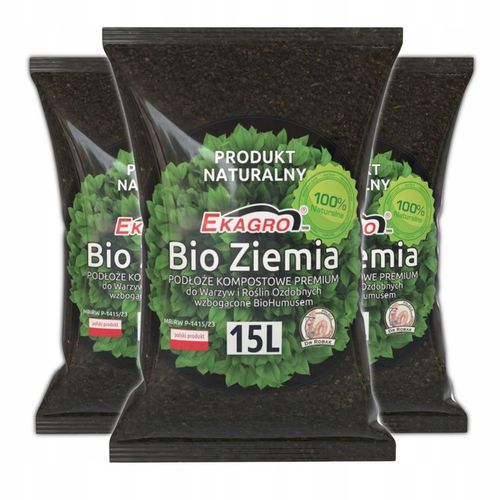 Bio Ziemia Ogrodowa Uniwersalna z EKO Nawozem Podłoże od Dżdżownic na Arena.pl