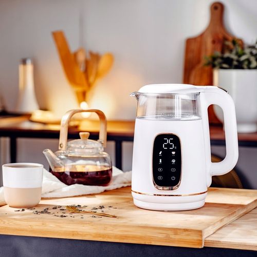 Czajnik elektryczny szklany LED 1,7L 2200W Regulacja temperatury Adler na Arena.pl