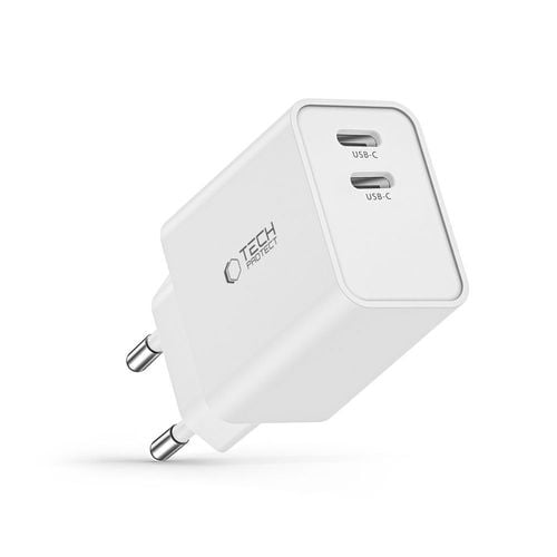 ładowarka sieciowa 2x usb-c pd 35w - biała na Arena.pl