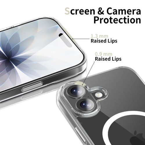 tech-protect flexair hybrid cc magsafe iphone 17 clear na Arena.pl