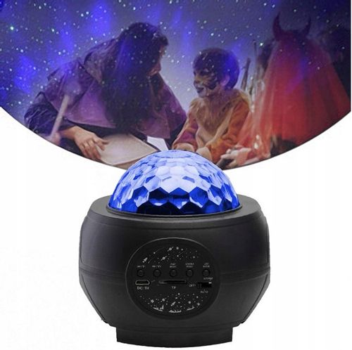 PROJEKTOR GWIAZD RZUTNIK NIEBA LAMPKA NOCNA LED GŁOŚNIK BLUETOOTH + PILOT na Arena.pl