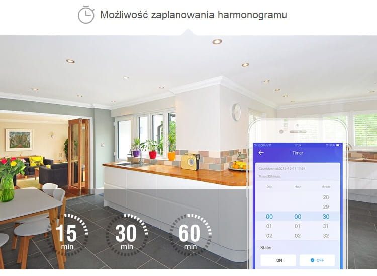 Inteligentny przełącznik Sonoff BASIC Smart dom WiFi + RF zdjęcie 5
