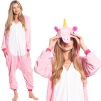 Piżama Damska Kombinezon Kigurumi Onesie Kostium Pegaz Różowy 155-165 cm M