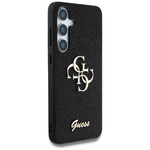 Etui Guess Fixed Glitter Big 4G Metal    Logo do Samsung Galaxy S25 czarny na Arena.pl