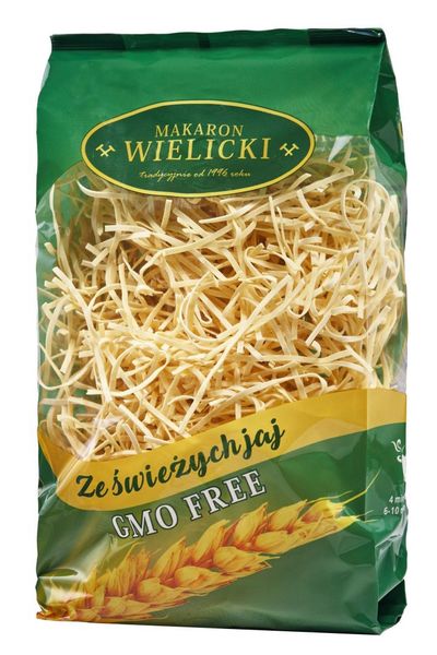 Wielicki Makaron gruba nitka 250g zdjęcie 1