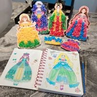 3w1 Zestaw Kreator Księżniczek - Prezent dla Małych Stylistek