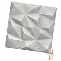 Kaseton Ścienny Sufitowy 3D Beton Architektoniczny Panele 50x50 BRYLANT 69