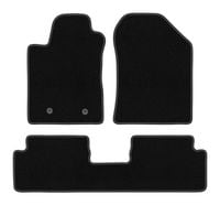 Dywaniki welurowe BASIC Toyota Corolla Verso II 2004-2009 czarne
