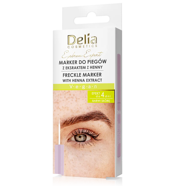 Delia Eyebrow Expert Marker do piegów z ekstraktem z henny - 4ml zdjęcie 1