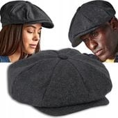 CZAPKA Z DASZKIEM KASZKIET MĘSKI STYL PEAKY BLINDERS ELEGANCKI RETRO