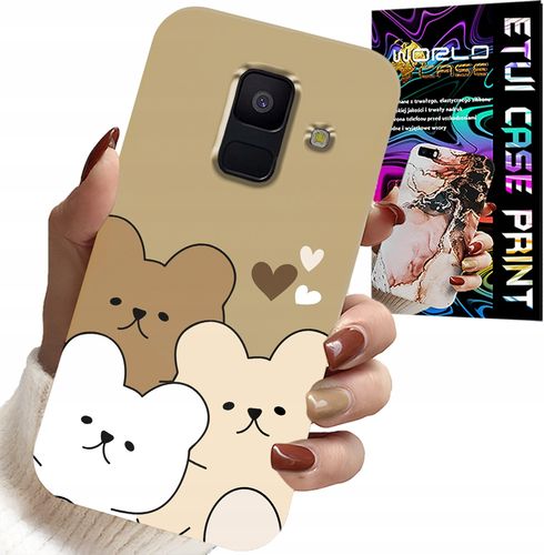 ETUI DO SAMSUNG A6 2018 - MIŚ, MISIE WZORY DLA NAJMŁODSZYCH DZIECI na Arena.pl