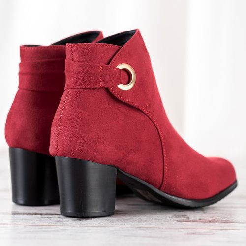 Wygodne Czerwone Botki r.39 na Arena.pl