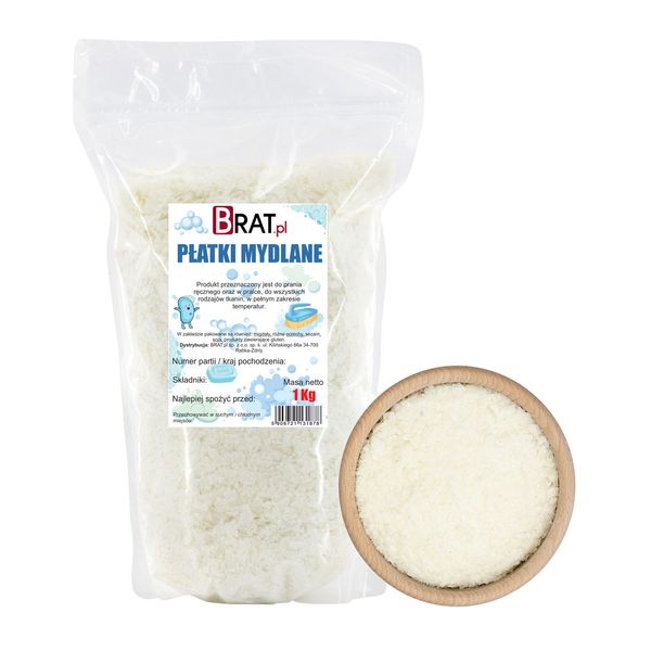 Płatki mydlane hipoalergiczne 1kg zdjęcie 1