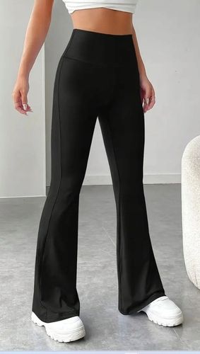 Damskie kryjące legginsy push-up modelujące wysoki stan dzwony s/m na Arena.pl