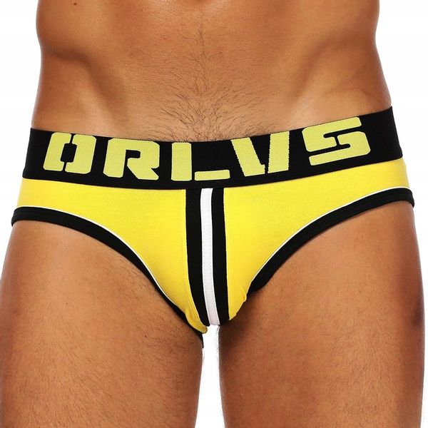 JOCKSTRAP ORLVS jockstrapy męskie żółte rozm. :XL zdjęcie 1