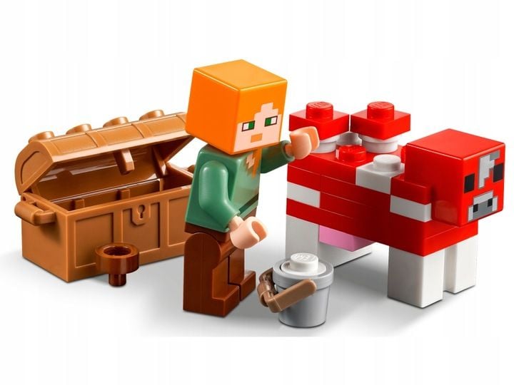 LEGO MINECRAFT 8+ DOM W GRZYBIE 21179 zdjęcie 4
