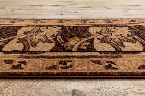 CHODNIK BCF BASE 3706 FLORAL brąz brąz 60 cm na Arena.pl