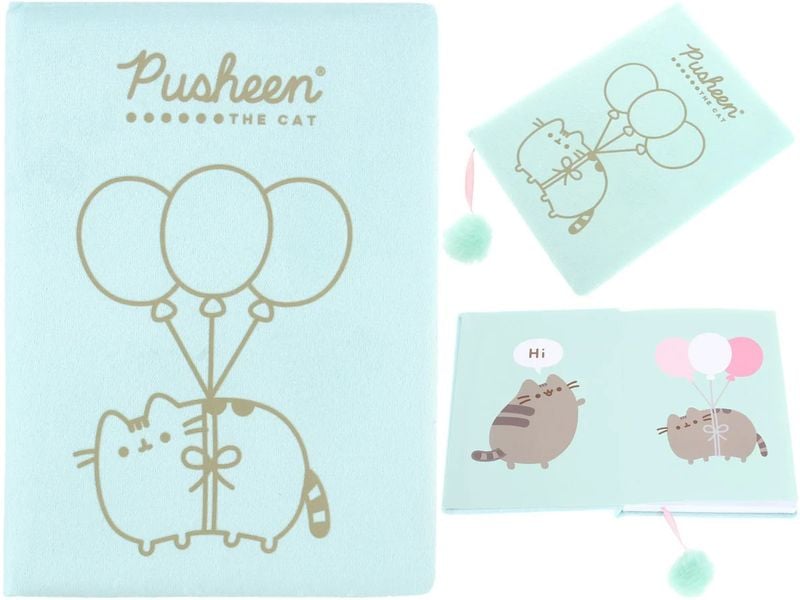 NOTES PLUSZOWY A5 96 PUSHEEN MIĘTOWY ST.MAJEWSKI HIT!!! zdjęcie 1