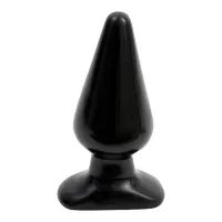 doc johnson classic plug large black - duży model, 14 cm, czarny