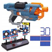 NERF ELITE COMMANDER + STRZAŁKI KAMIZELKA OKULARY