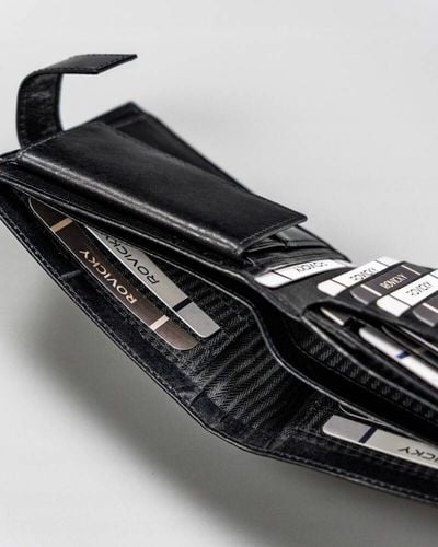 elegancki, skórzany portfel męski - rovicky na Arena.pl