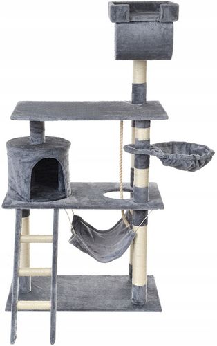 DRAPAK DLA KOTA WIEŻA LEGOWISKO DOMEK Z HAMAKIEM na Arena.pl